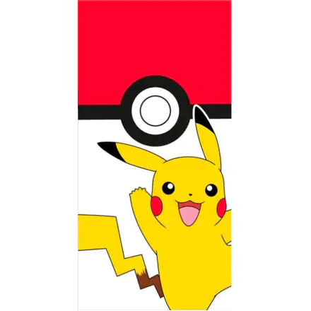 Pokemon Pikachu Pokeball strand törölköző pamut termékfotója