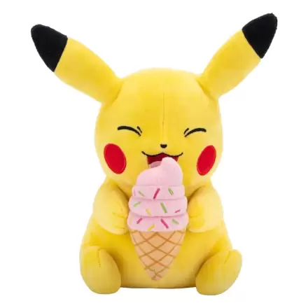 Pokémon plüss figura Pikachu with Ice Cream 20 cm termékfotó