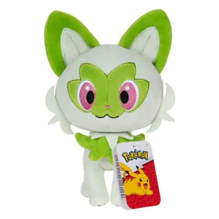 Pokémon plüss figura Sprigatito 20 cm termékfotó