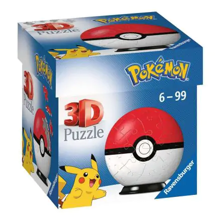 Pokémon Pokéballs: Classic 3D Puzzle (55 darab) termékfotója