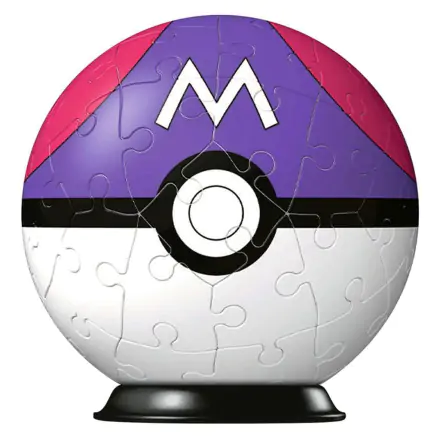 Pokémon 3D Puzzle Pokéballs: Master Ball (54 pieces) termékfotója