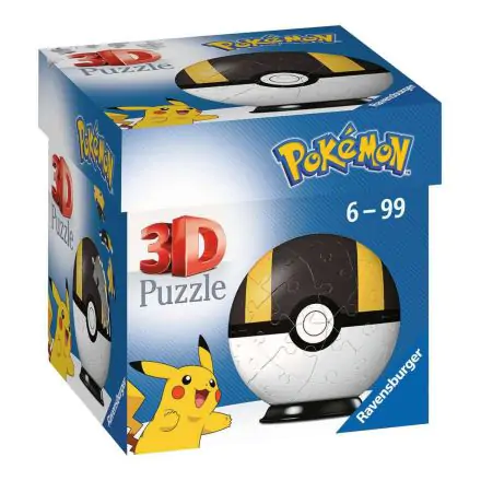 Pokémon Pokéballs: Ultra Ball 3D Puzzle (55 darab) termékfotója