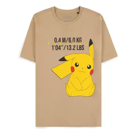 Pokemon Beige Pikachu póló termékfotó