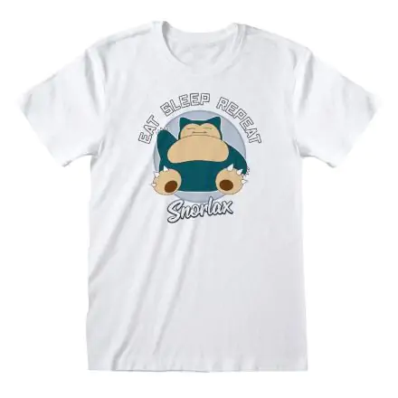 Pokemon póló Snorlax Eat Sleep Repeat termékfotó
