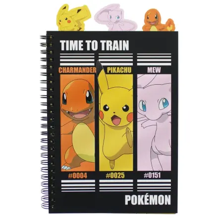Pokémon Project Book Time to Train A5 jegyzetfüzet  termékfotó