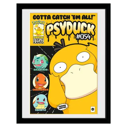 Pokemon Psyduck Comic bekeretezett poszter termékfotó