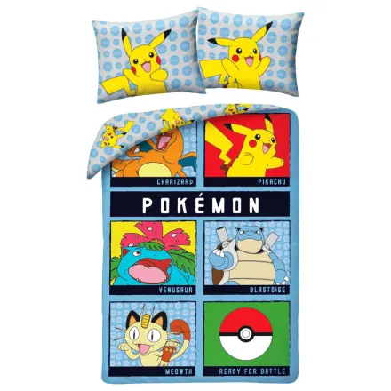 Pokémon Ready for Battle ágyneműhuzat  termékfotó