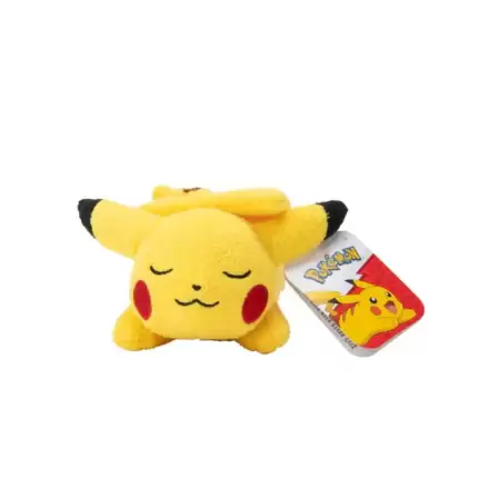 Pokémon Sleeping Pikachu plüss figura 12 cm termékfotó