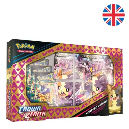 Pokémon Sword & Shield 12.5 V Union Box Crown Zenith Morpeko Angol nyelvű termékfotója