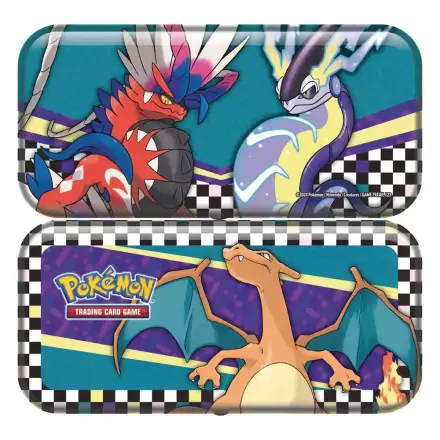 Pokémon TCG Back to School Pencil Tin német nyelvű termékfotója