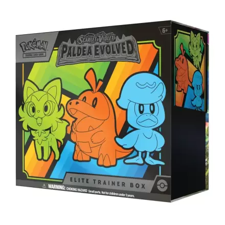 Pokémon TCG Scarlet & Violet 02 Elite Trainer Box Angol nyelvű termékfotója