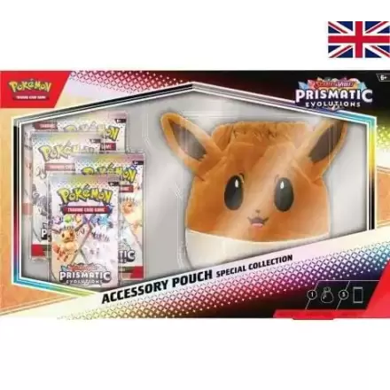Pokémon TCG Scarlet & Violet 08.5 Prismatic Evolutions Eevee Accessory Pouch Collection Angol nyelvű termékfotó
