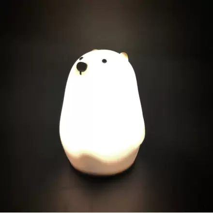 Polar Bear színváltós LED éjszakai lámpa termékfotó