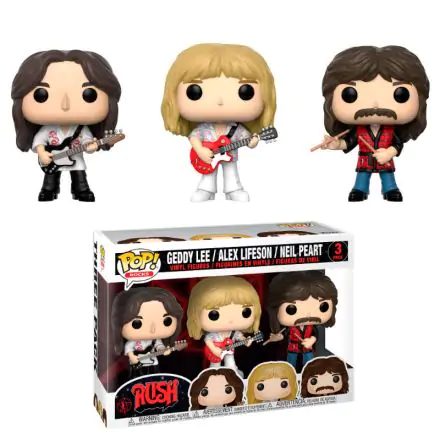 POP 3db-os figura csomag Rocks Rush Geddy Alex Neil termékfotó