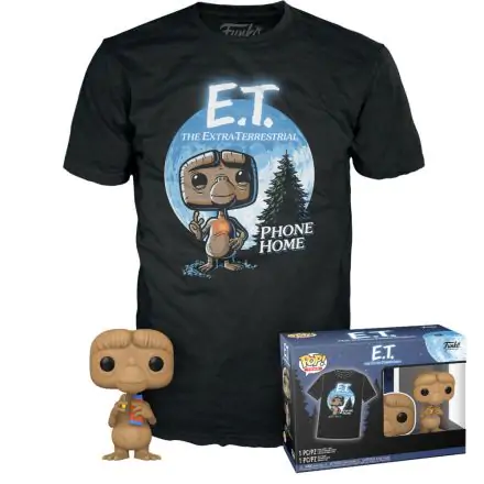 POP & Tee E.T El Extraterrestre Funko POP! figura és póló csomag termékfotó