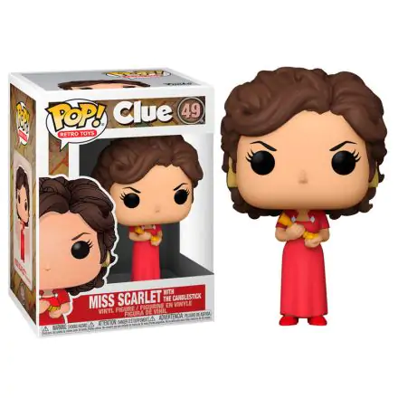 Funko POP figura Clue Miss Scarlet with Candlestick termékfotó