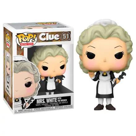 Funko POP figura Clue Mrs. White with Wrench termékfotó