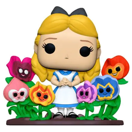 Alice in Wonderland POP! Deluxe Vinyl Figure Alice w/Flowers 10 cm termékfotója