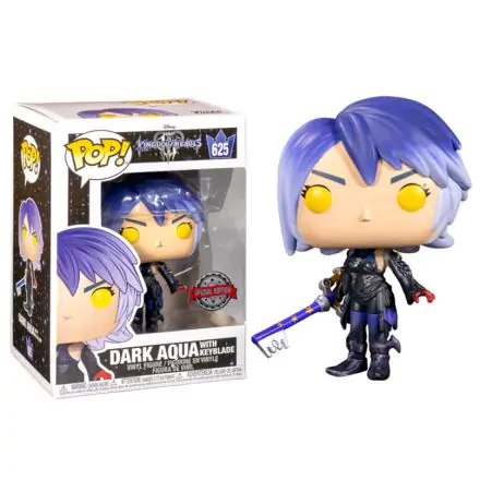 Funko POP figura Disney Kingdom Hearts 3 Dark Aqua Keyblade Exkluzív termékfotó