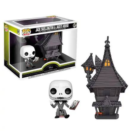 Funko POP figura Disney Nightmare Before Christmas Jack with Jacks House termékfotó