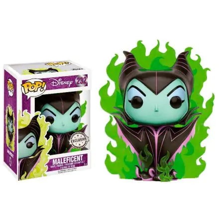 Funko POP figura Disney Sleeping Beauty Maleficent Green Flame Exkluzív termékfotó