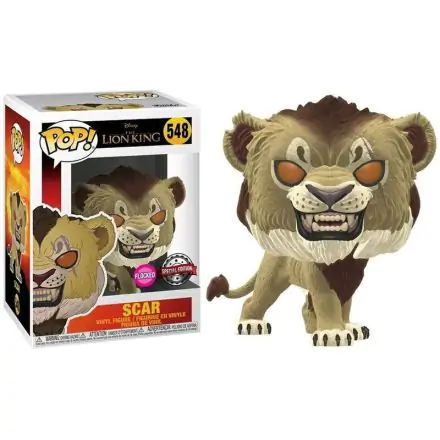 Funko POP figura Disney The Lion King Scar Flocked Exkluzív termékfotó