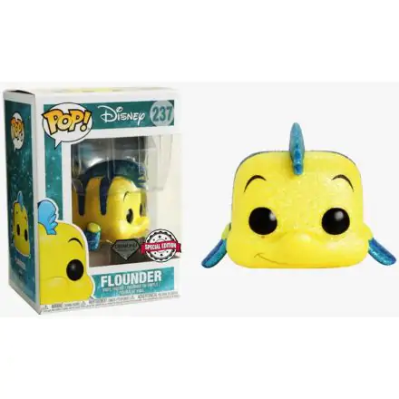 Funko POP figura Disney The Little Mermaid Flounder Glitter Exkluzív termékfotó