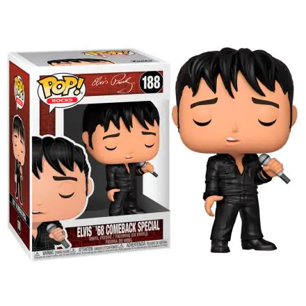 Funko POP figura Elvis Presley 68 Comeback Special termékfotó