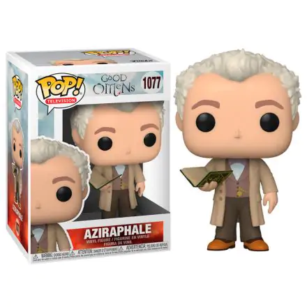 Funko POP figura Good Omens Aziraphale könyvvel termékfotó