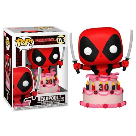 Marvel Deadpool 30th Anniversary POP! Vinyl Figure Deadpool in Cake 9 cm termékfotója