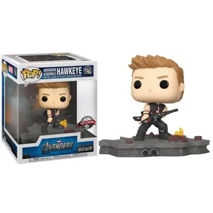Funko POP figura Marvel Deluxe Bosszúállók Hawkeye Assemble Exkluzív termékfotó
