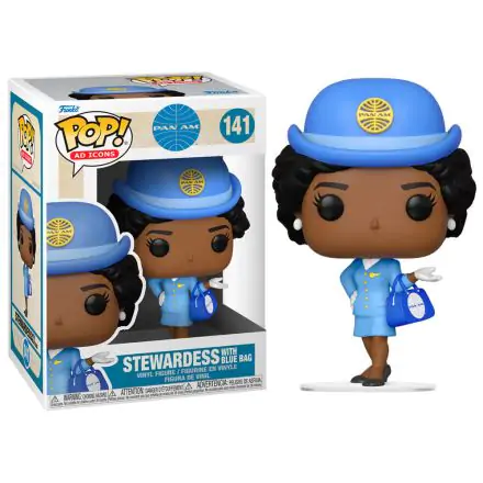 Funko POP figura Pan Am Stewardess with Blue Bag termékfotó