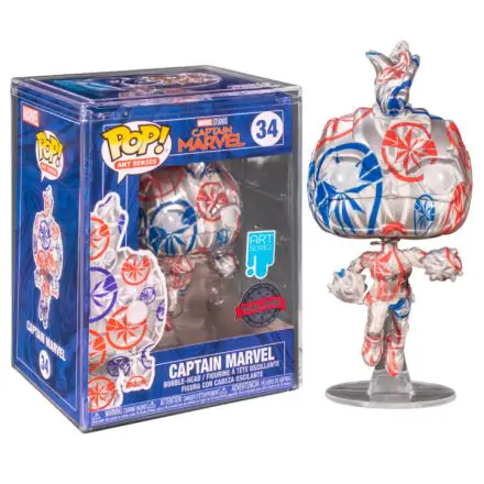 Funko POP figura Patriotic Age Captain Marvel Exclusive termékfotó