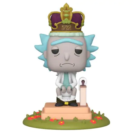 Funko POP figura Rick & Morty király Rick hanggal termékfotó