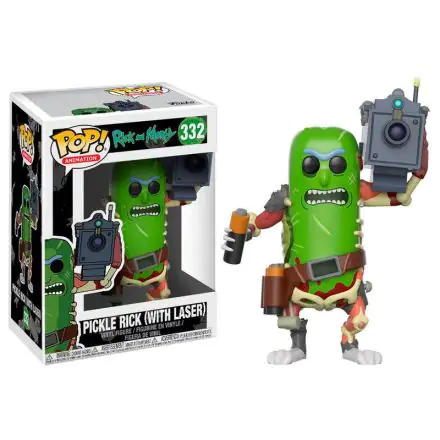 Funko POP figura Rick & Morty Pickle Rick lézerrel termékfotó