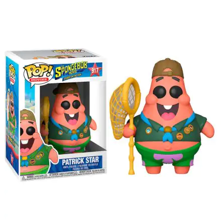 Funko POP figura Sponge Bob Patrick kemping ruhában termékfotó