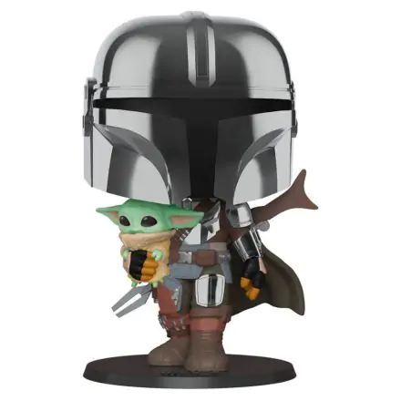 Funko POP figura Star Wars Mandalorian a Gyermekkel 25cm termékfotója