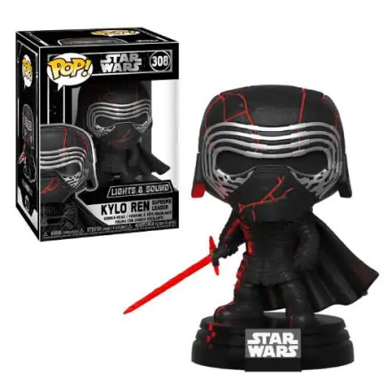 Star Wars Episode IX Electronic Funko POP! Movies Vinyl Figure with Sound & Light Up Kylo Ren 9 cm termékfotó