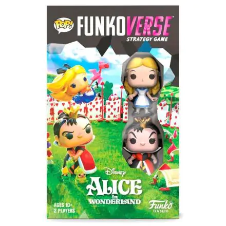 POP Funkoverse társasjáték Disney Alice Csodaországban 2db-os [angol nyelvű] termékfotó