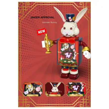 POP Series Wonder Bunny építőkészlet 500 db-os termékfotó