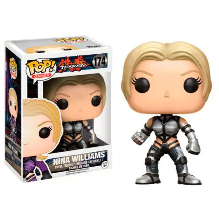 POP! Vinyl figura Tekken Nina Williams Ezüst Exkluzív termékfotó
