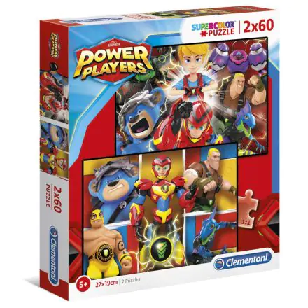 Power Players puzzle 2x60db-os termékfotó