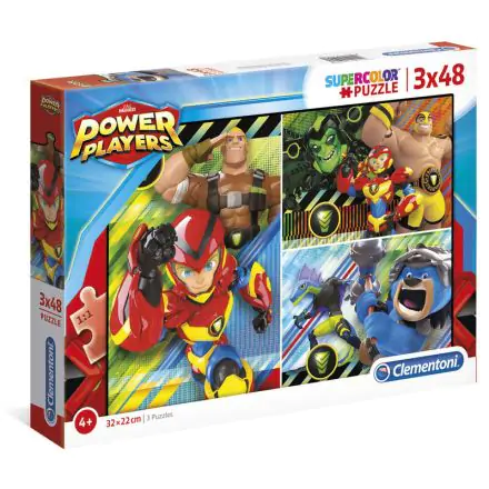 Power Players puzzle 3x48db-os termékfotó