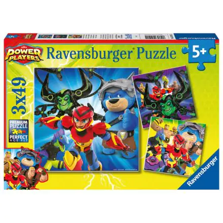 Power Players puzzle 3x49db-os termékfotó
