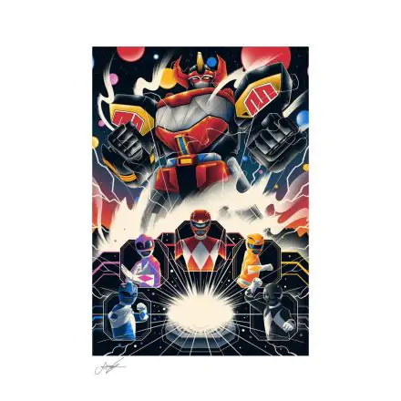 Power Rangers Art Print Mighty Morphin Power Rangers! 46 x 61 cm termékfotó
