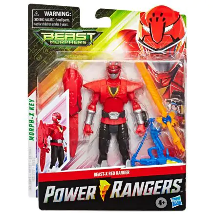 Power Rangers Beast Motphers Beast X Mode Red Ranger 15cm termékfotó
