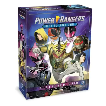 Power Rangers Deck-Building Shattered Grid Expansion angol nyelvű kártyajáték termékfotó
