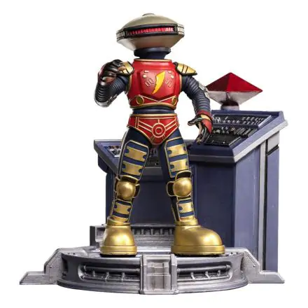 Power Rangers Deluxe Art Scale 1/10 Alpha 5 szobor figura 17 cm termékfotó