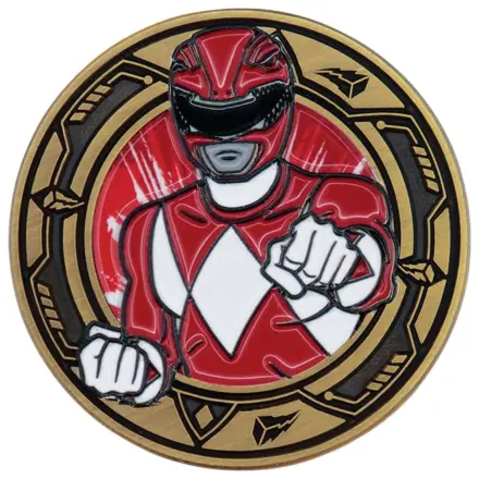 Power Rangers Gyűjthető érme Red Ranger Limitált kiadás termékfotó