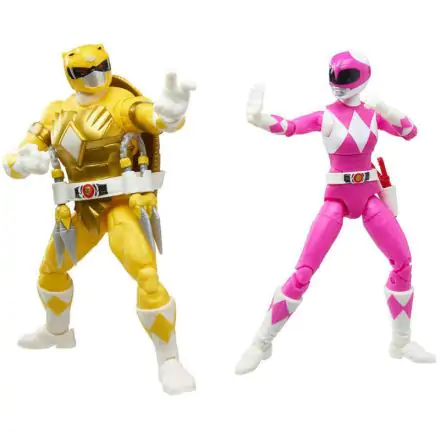 Power Rangers Ninja turtles April Oneil + Michenlangelo figura csomag 15cm termékfotó
